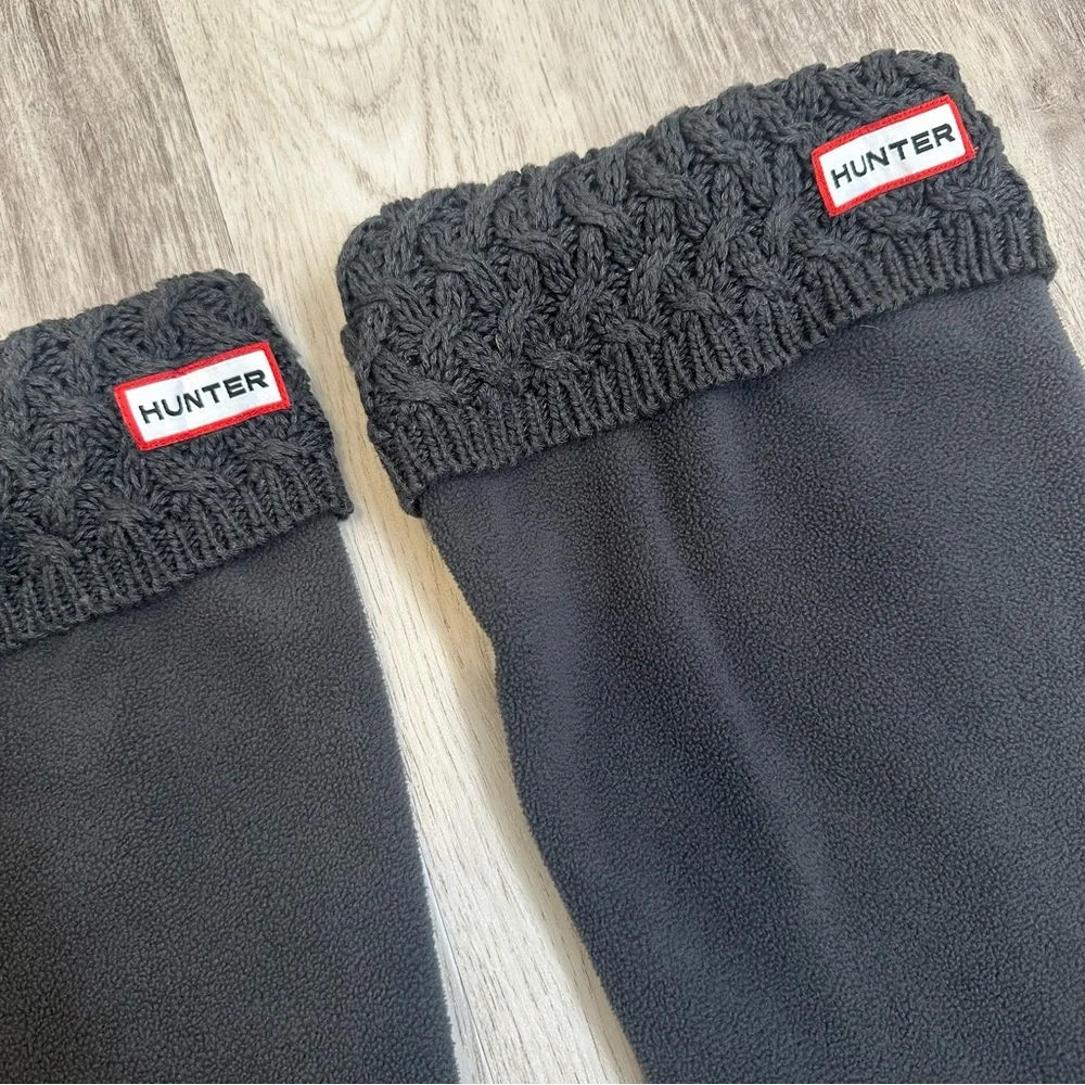 Hunter Boot Socks Gray Size M